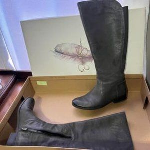 Jessica Simpson Randee Greytastic Winter Haze Knee High Riding Boots Size 8M